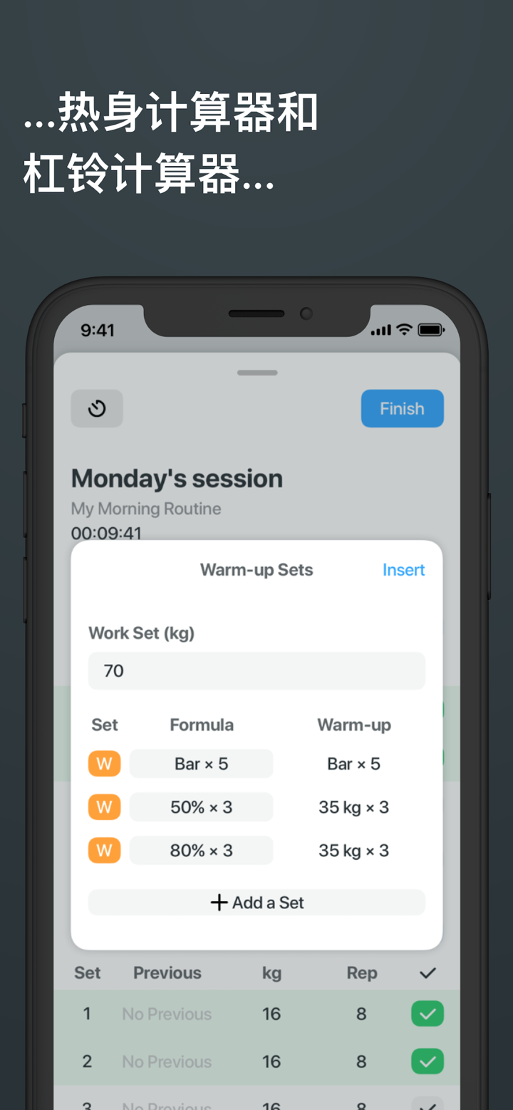 Strong Workout Tracker Gym Log screenshot 3