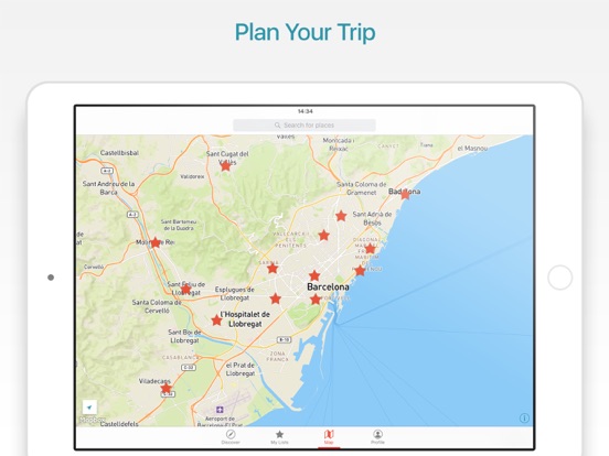 Screenshot #1 for Barcelona Travel Guide and Map