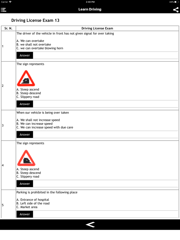 Learn Driving And Testのおすすめ画像5