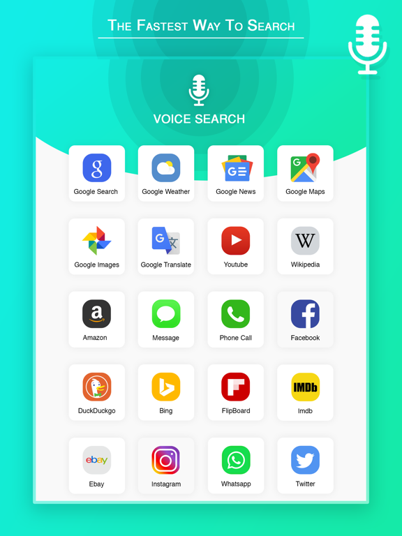 Screenshot #4 pour Voice Search - Search By Speak
