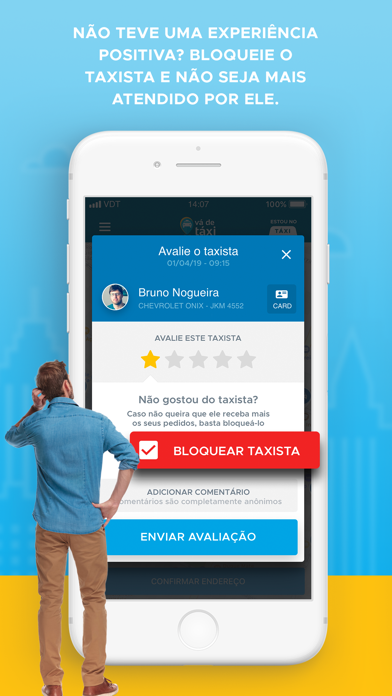 Vá de Táxi - O seu app de táxiのおすすめ画像8