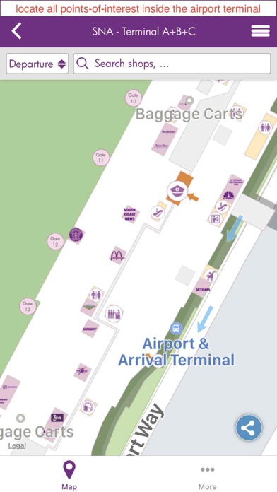 Screenshot #1 pour AtAirports - airport maps