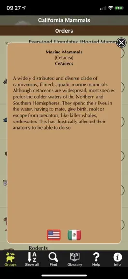 Game screenshot California Mammals apk