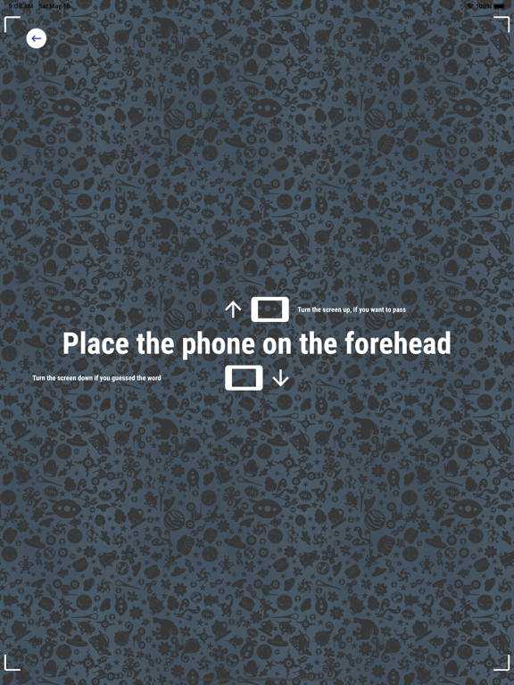 Screenshot #6 pour Phone Charades: HeadBangs-Up!