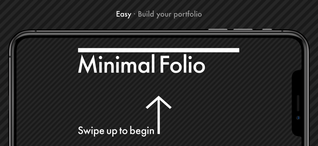 Minimal Folio Ekran Görüntüsü