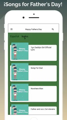 Game screenshot Songs for dad apk