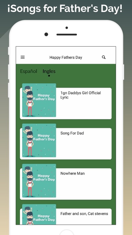 Songs for dad