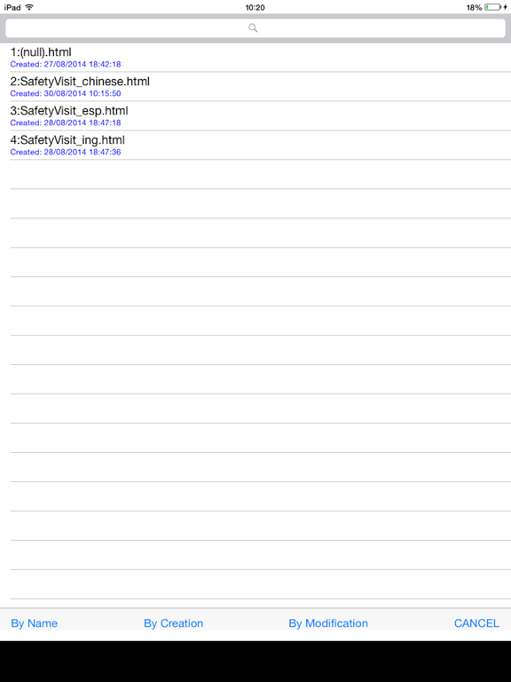 Screenshot #5 pour Easy Safety Visits
