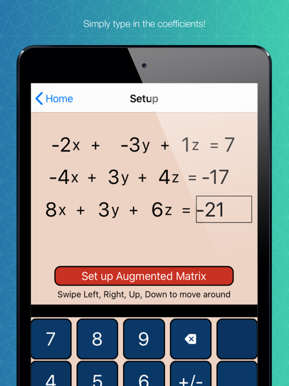 Screenshot #4 pour Row Reduction