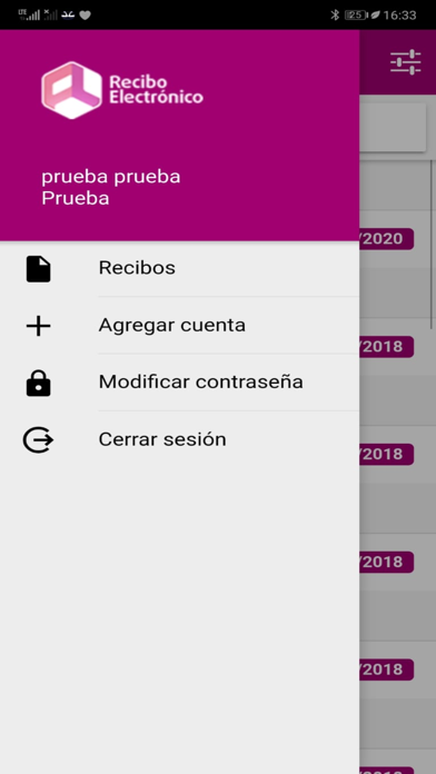 Screenshot #3 pour Recibo electrónico
