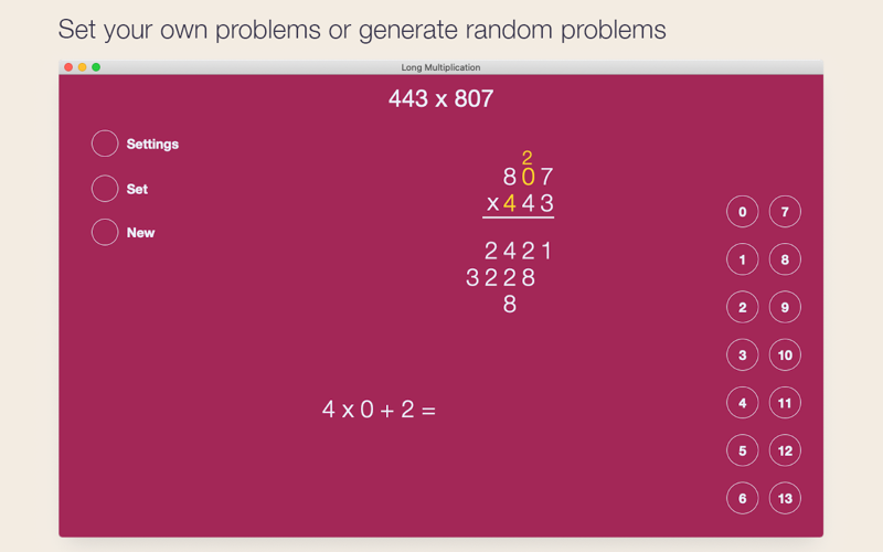 Long Multiplication screenshot 3