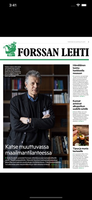 Forssan Lehti -sovellus(圖8)-速報App