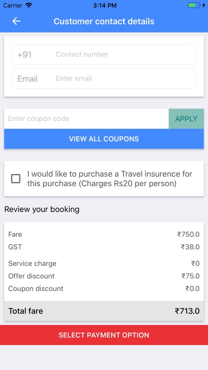 Blue World Tourist (P) Limited screenshot-5