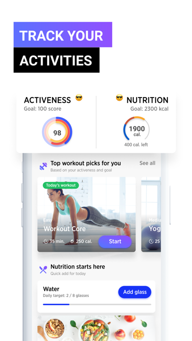 Screenshot #3 pour Fitwell Personal Fitness Coach