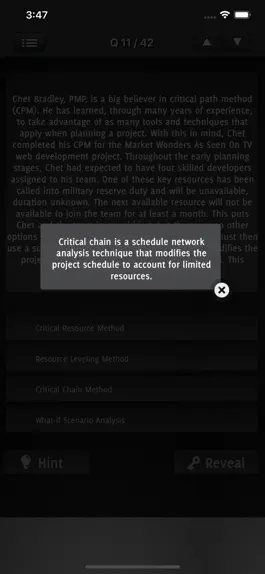 Game screenshot PMP Practice Anywhere Exams hack