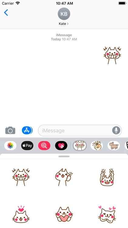 Nhãn Dán Mèo Má Hồng