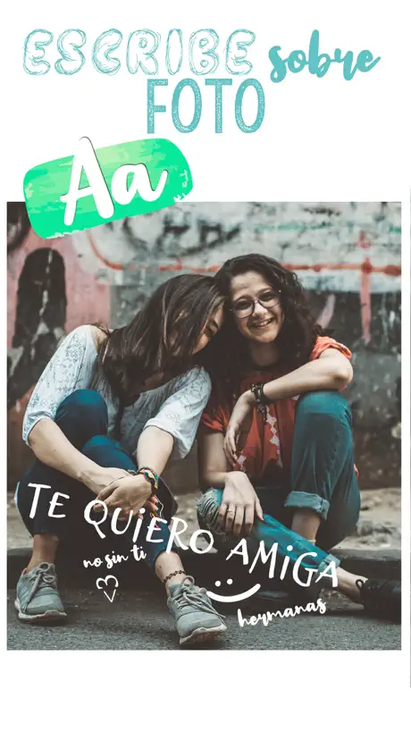 Escribir en Fotos - Notas