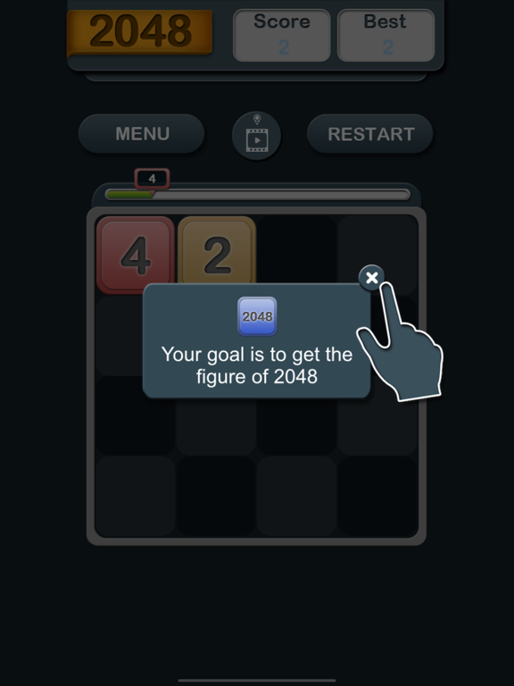 Screenshot #5 pour 2048 Mania Deluxe