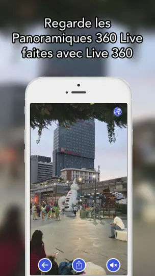 Capture d'écran de Live 360Viewer sur iPhone 2