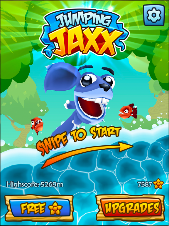 Screenshot #4 pour Jumping Jaxx- Bunny vs Piranha