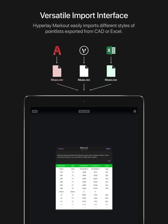 Hyperlay Markout iPad screenshot 8 - Utilities app