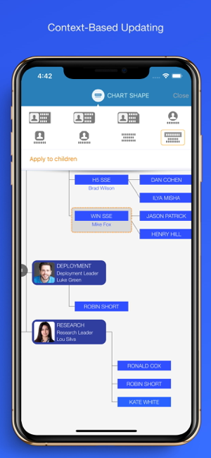 ‎Organization Chart Management Screenshot