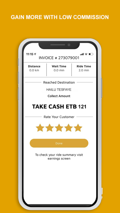 Taxiye Driver Screenshot