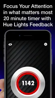 focus timer for philips hue iphone screenshot 3