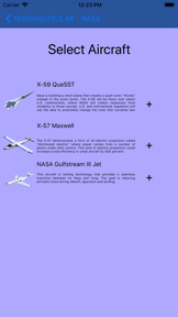 Aeronautics AR screenshot