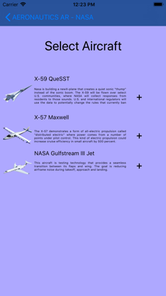 Aeronautics AR screenshot 2