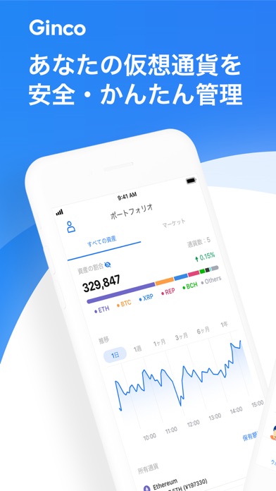 Ginco - 仮想通貨ウォレットのおすすめ画像1