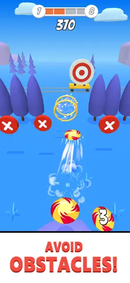 Game screenshot Flick Frisbee apk