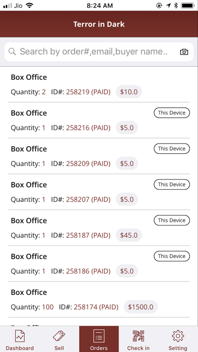 FEARTICKET Organizer screenshot 4