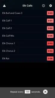 elk calls & hunting sounds iphone screenshot 2