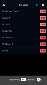 Elk Calls & Hunting Sounds screenshot