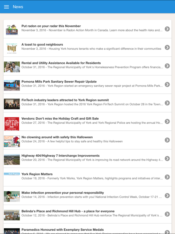 Screenshot #5 pour York Region