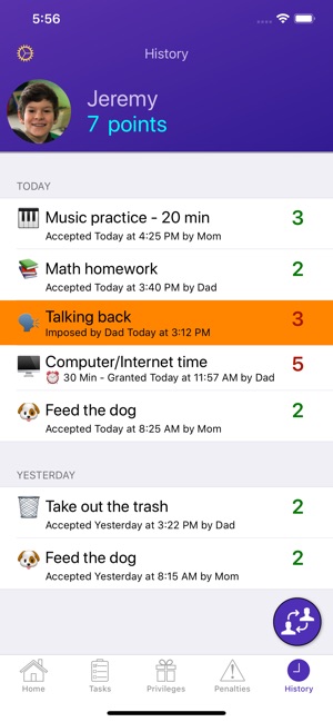 Privilege Points Chore Tracker(圖3)-速報App