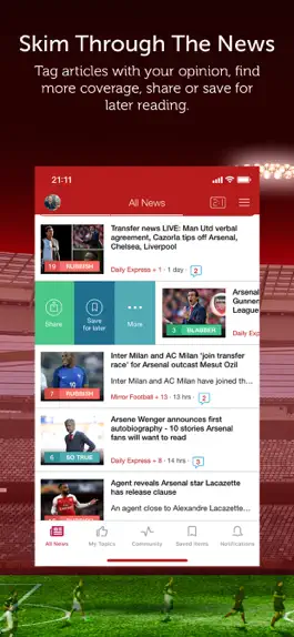 Game screenshot Arsenal News & Transfers apk