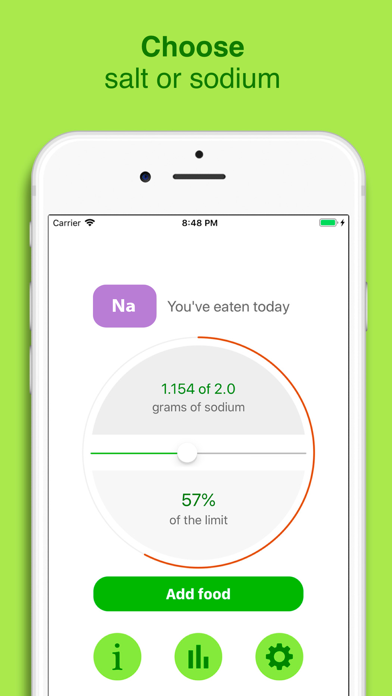 Screenshot #3 pour Smart salt - Sodium tracker