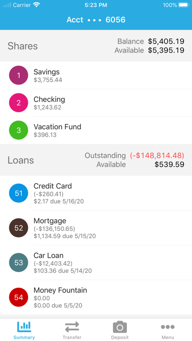 Spirit Financial Credit Union screenshot 2