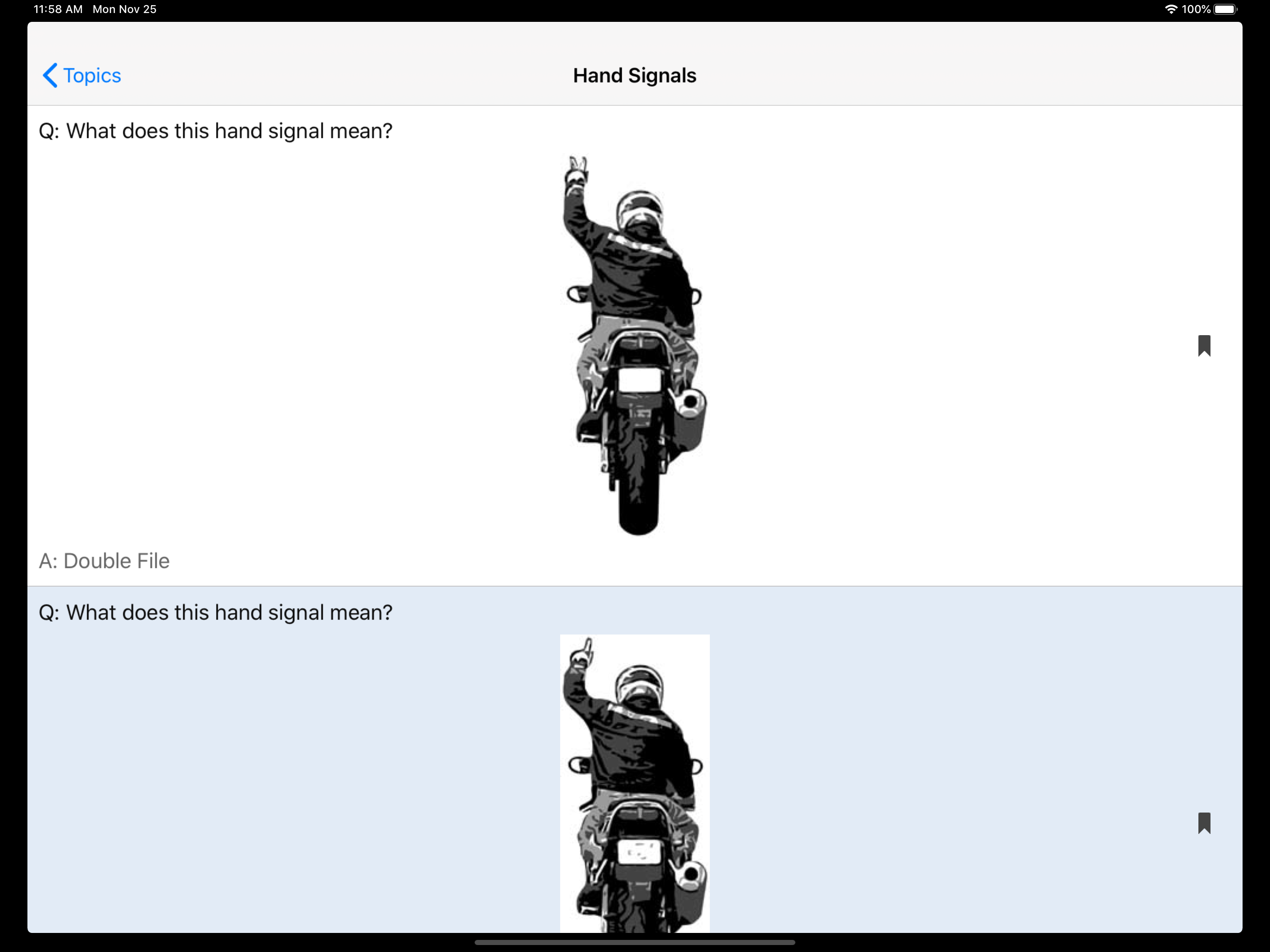 Motorcycle Test Prep screenshot 17