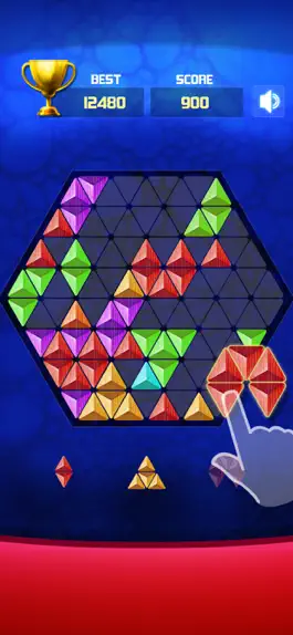 Game screenshot Hexa : Block Triangle Puzzle hack