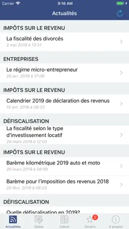 Simul'Impôt screenshot 6