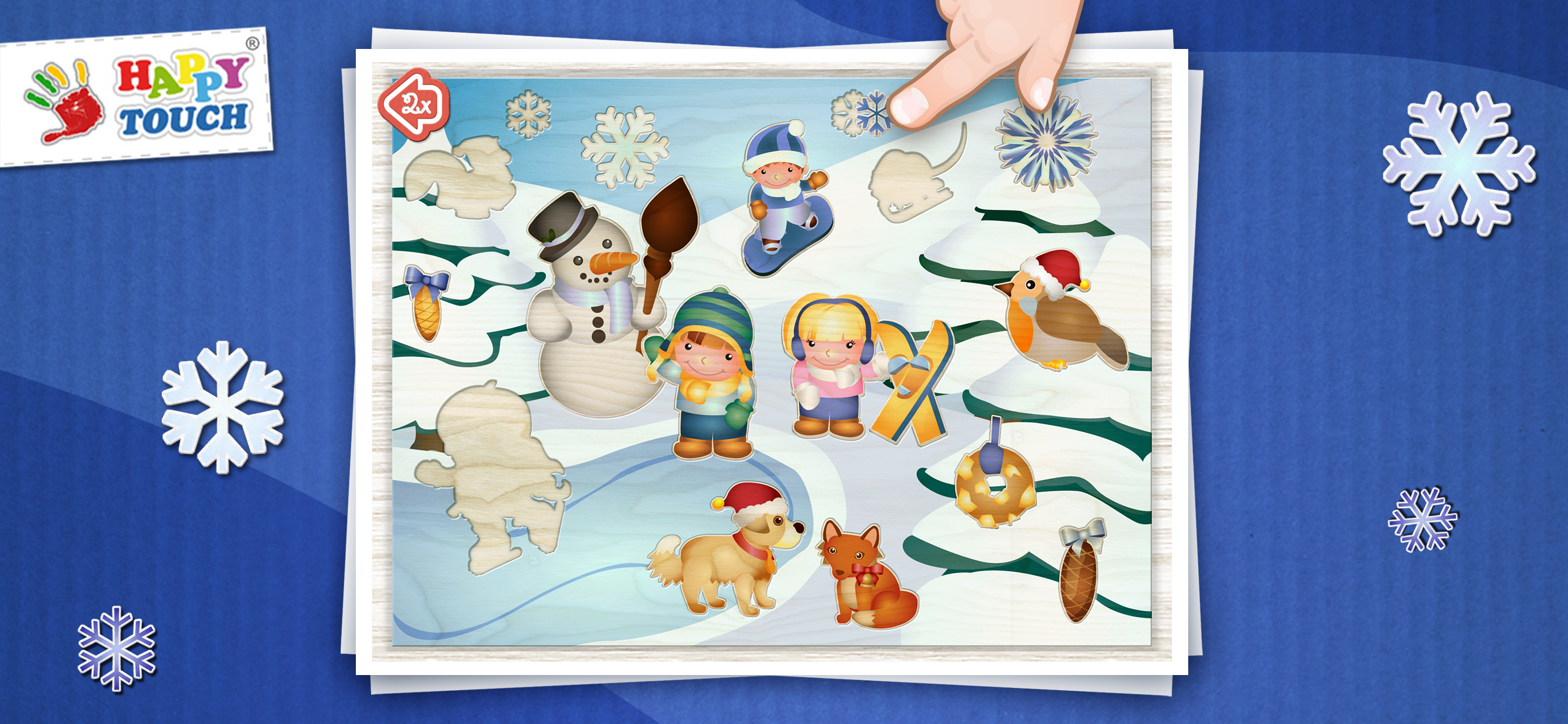 PUZZLE-CHRISTMAS Happytouch®