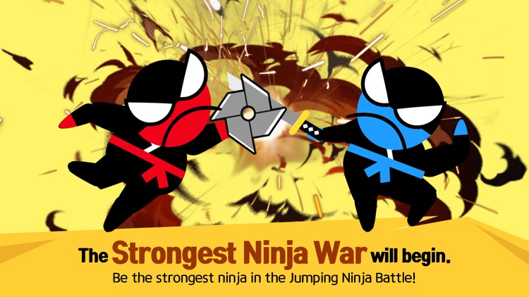 Jumping Ninja Battle - 2Player screenshot-3