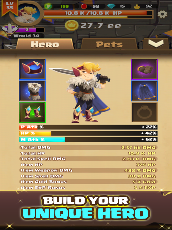 Screenshot #5 pour Clicker Knight