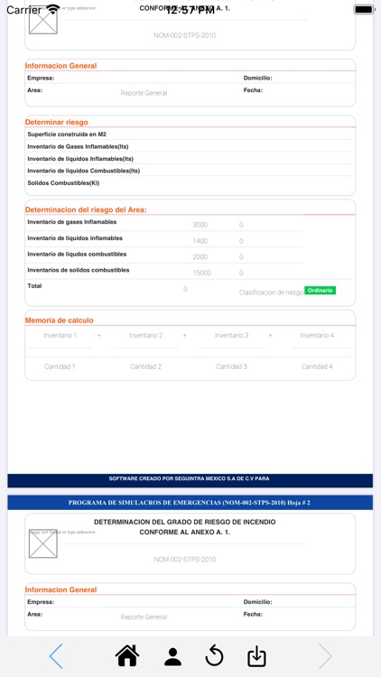 SOFTWARE DE LA NOM-002-STPS screenshot-3