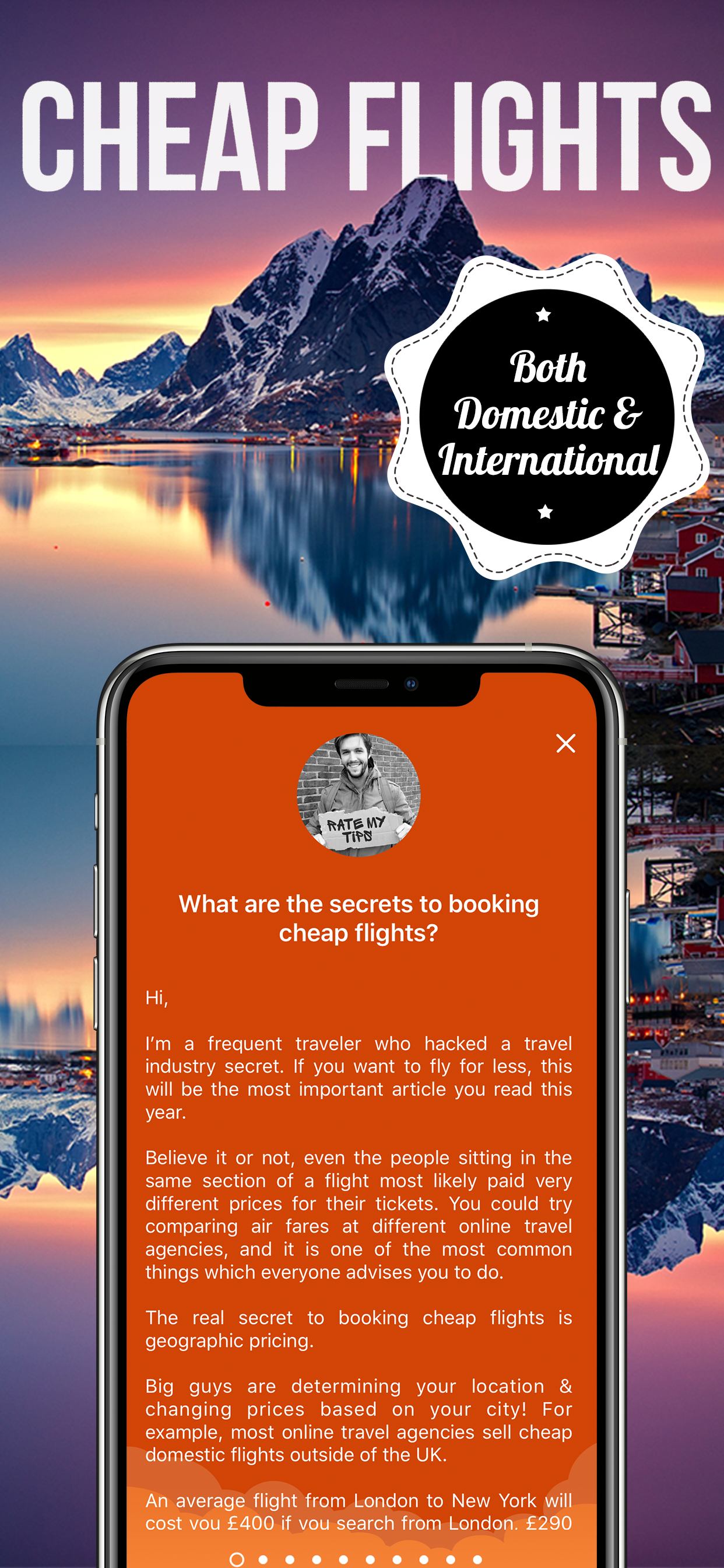 Last–Minute Flights Online