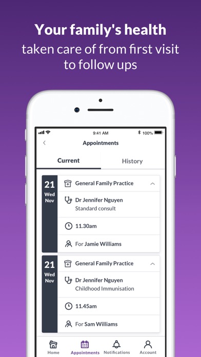 Family Practice Screenshot