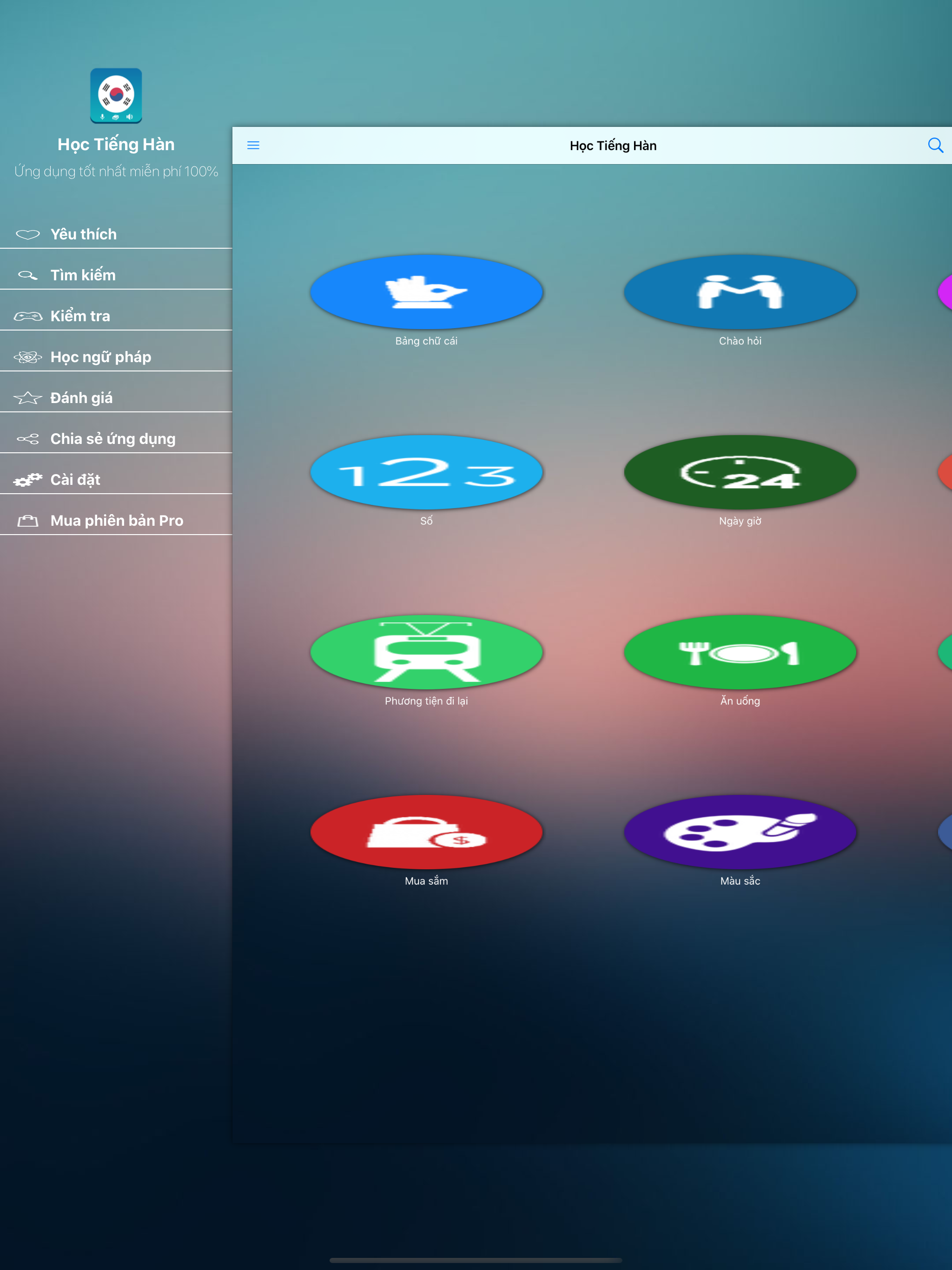 Học tiếng Hàn screenshot 7